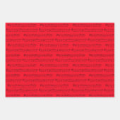 聖降誕祭お目出とうクラシックミュージカル歌 ラッピングペーパーシート (正面)