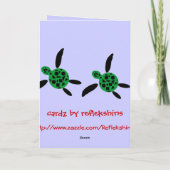 聖降誕祭お目出とうグリーティングカード シーズンカード (裏面)