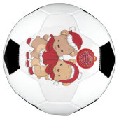 聖降誕祭お目出とうサッカーボール サッカーボール (回転)