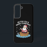 聖降誕祭お目出とう漁師魚釣り SAMSUNG GALAXY S22ケース<br><div class="desc">我々はあなたを陽気なクリスマス漁師の魚釣りサンタクロース釣る</div>