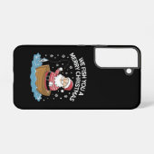 聖降誕祭お目出とう漁師魚釣り SAMSUNG GALAXYケース (裏面横)