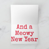 聖降誕祭お目出とう聖降誕祭のお札を押し上げろ シーズンカード (内部)