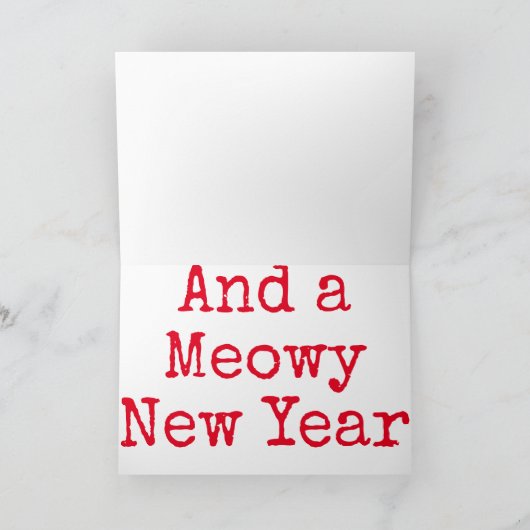 聖降誕祭お目出とう聖降誕祭のお札を押し上げろ シーズンカード (内部)