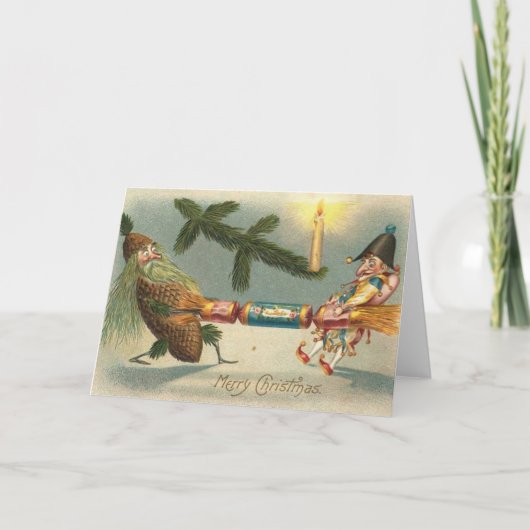 聖降誕祭お目出とう遊小人 シーズンカード (正面)