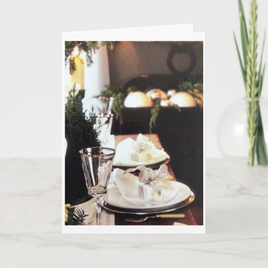 「聖降誕祭お目出とう」という願いを出して カード (正面)