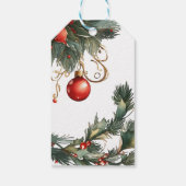 聖降誕祭お目出とう！カスタマイズ可能 ギフトタグ (裏面)