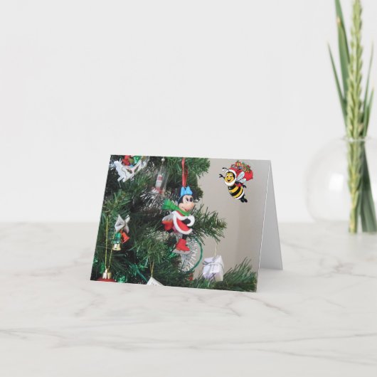 聖降誕祭お目出とう。 カード (正面)