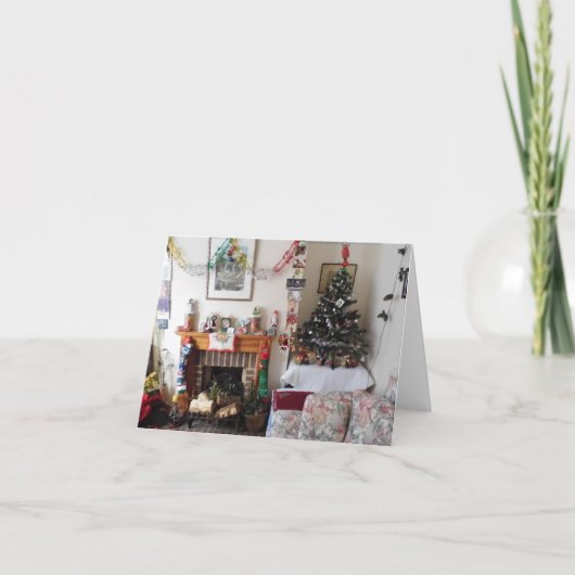 聖降誕祭お目出とう。 カード (正面)