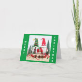 「聖降誕祭お目出とう」 カード (正面)