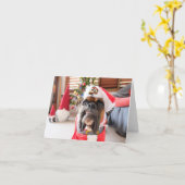 聖降誕祭お目出とう。 カード (黄色い花)