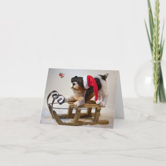 聖降誕祭お目出とう。 カード (正面)