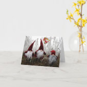 聖降誕祭お目出とう。 カード (黄色い花)