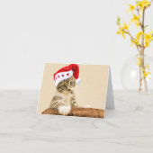 聖降誕祭お目出とう。 カード (黄色い花)