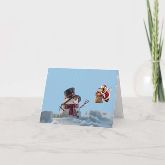 聖降誕祭お目出とう。 カード (正面)