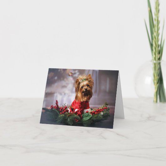 聖降誕祭お目出とう。 カード (正面)