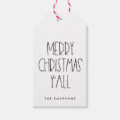 聖降誕祭お目出とう ギフトタグ (正面)