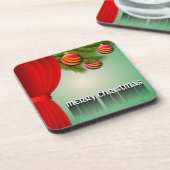 聖降誕祭お目出とう コースター (左側)