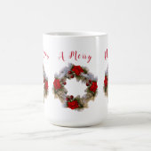 聖降誕祭お目出とう コーヒーマグカップ (中央)