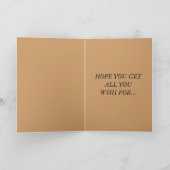 聖降誕祭お目出とう シーズンカード (内部)