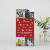 聖降誕祭お目出とう シーズンカード (スタンド正面)