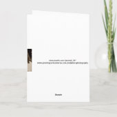 聖降誕祭お目出とう シーズンカード (裏面)