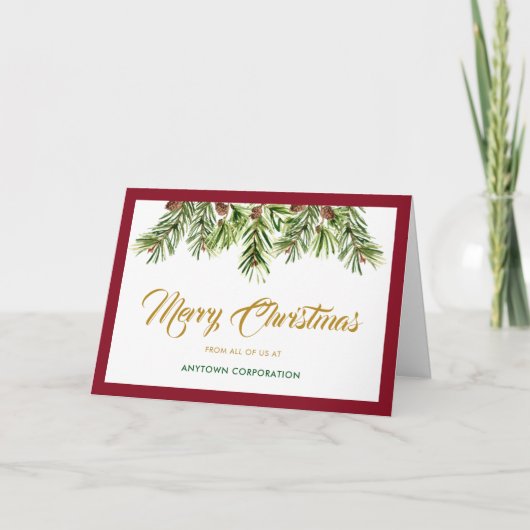 聖降誕祭お目出とう シーズンカード (正面)