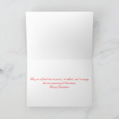 聖降誕祭お目出とう シーズンカード (内部)