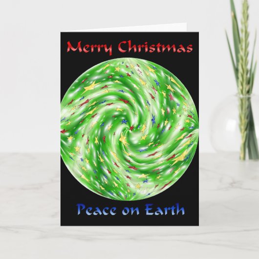 聖降誕祭お目出とう シーズンカード (正面)