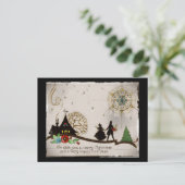 聖降誕祭お目出とう シーズンポストカード (スタンド正面)