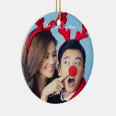 聖降誕祭お目出とう！ セラミックオーナメント (右)