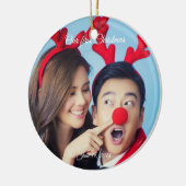 聖降誕祭お目出とう！ セラミックオーナメント (左)