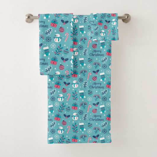 聖降誕祭お目出とう バスタオルセット (インサイチュ)