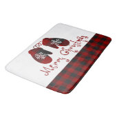 聖降誕祭お目出とう バスマット (アングル)