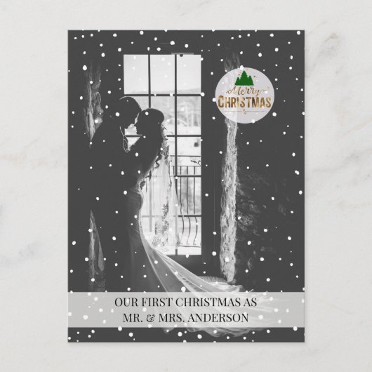 「聖降誕祭お目出とう！」 フォートカルテシュネフロック ポストカード (正面)