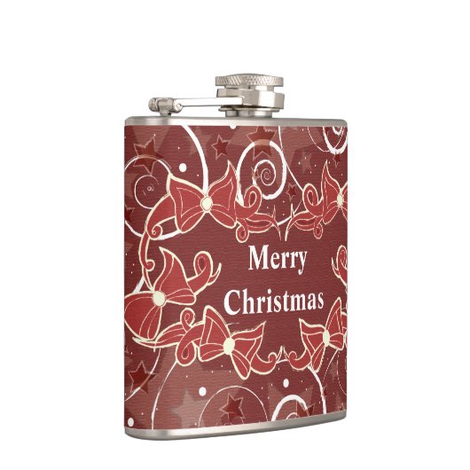 聖降誕祭お目出とう フラスク (右)