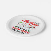 聖降誕祭お目出とう ペーパープレート (アングル)