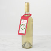 聖降誕祭お目出とう ボトルネックタグ (アングル)