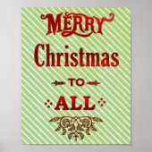 聖降誕祭お目出とう ポスター (正面)