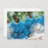 聖降誕祭お目出とう ポストカード (正面/裏面)