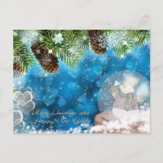 聖降誕祭お目出とう ポストカード (正面)