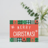 聖降誕祭お目出とう ポストカード (スタンド正面)