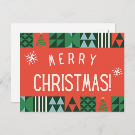 聖降誕祭お目出とう ポストカード (正面/裏面)