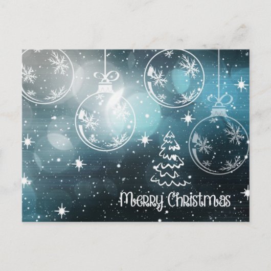 聖降誕祭お目出とう ポストカード (正面)