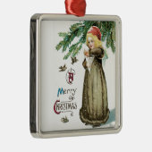 聖降誕祭お目出とう メタルオーナメント (右)