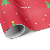 聖降誕祭お目出とう ラッピングペーパー (ロールコーナー)