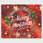 聖降誕祭お目出とう ラッピングペーパー (フラット)