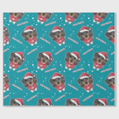 聖降誕祭お目出とう ラッピングペーパー (フラット)