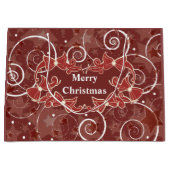 聖降誕祭お目出とう ラージペーパーバッグ (正面)