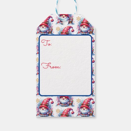 聖降誕祭お目出とう | 休日格言 ギフトタグ (裏面)