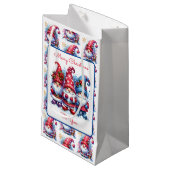 聖降誕祭お目出とう | 休日格言 スモールペーパーバッグ (正面アングル)